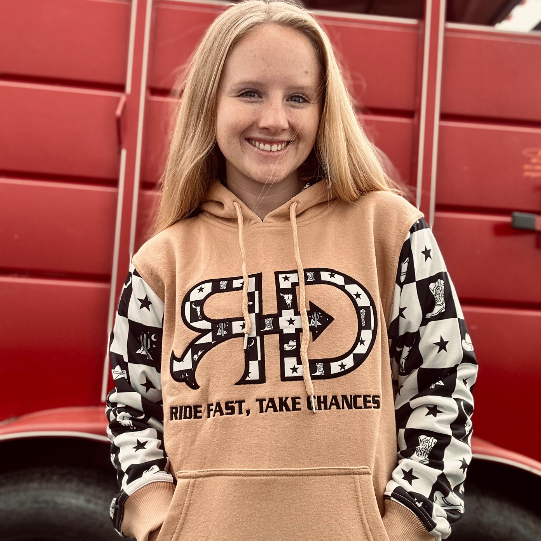 tan-checkered-hoodie-rocket-donkey